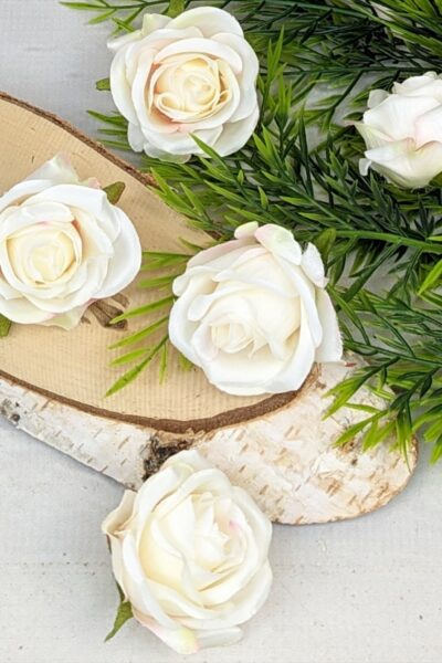 Róża wyrobowa mini ART211 PEARL 24 sztuki