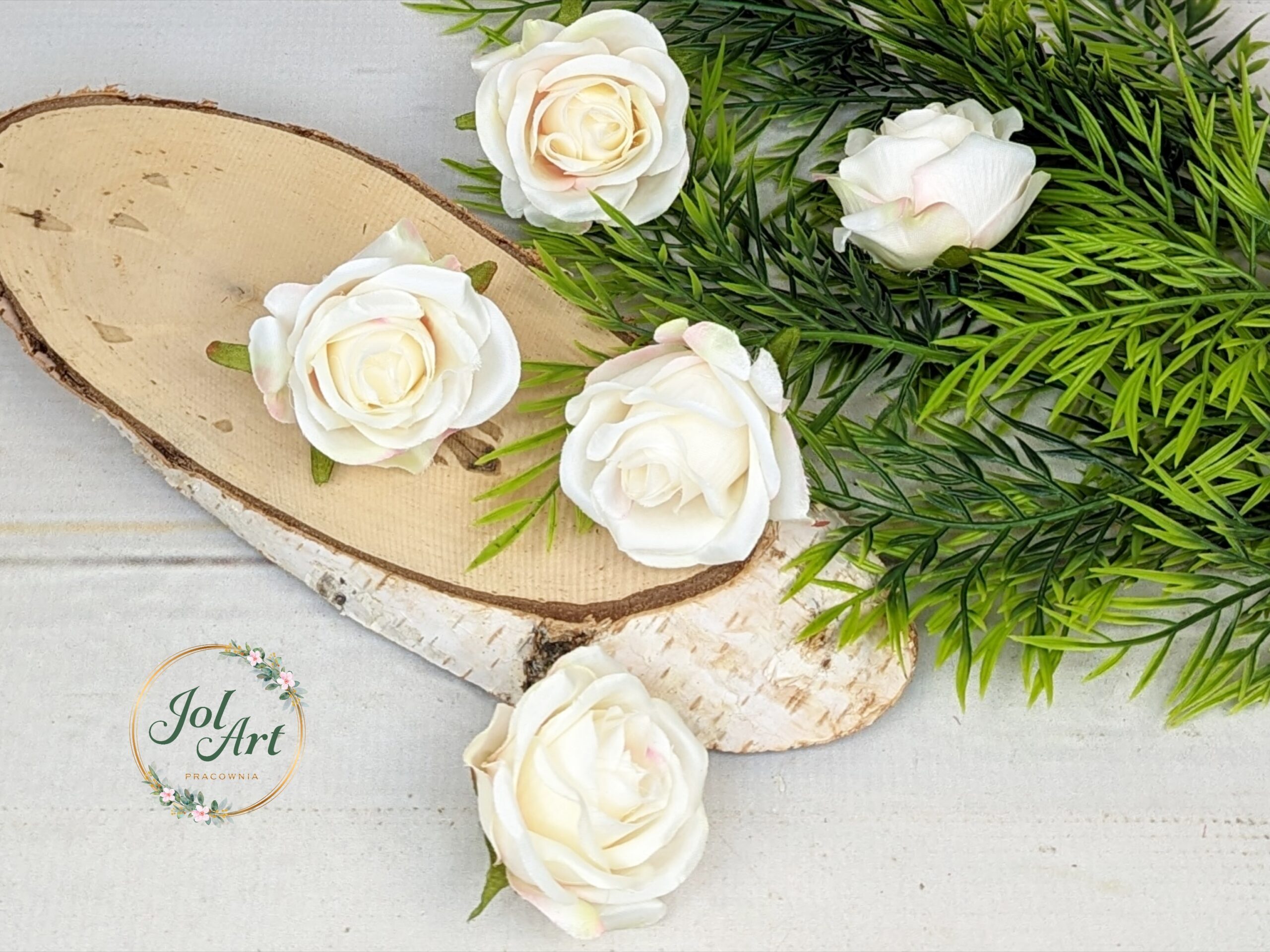 Róża wyrobowa mini ART211 PEARL 24 sztuki