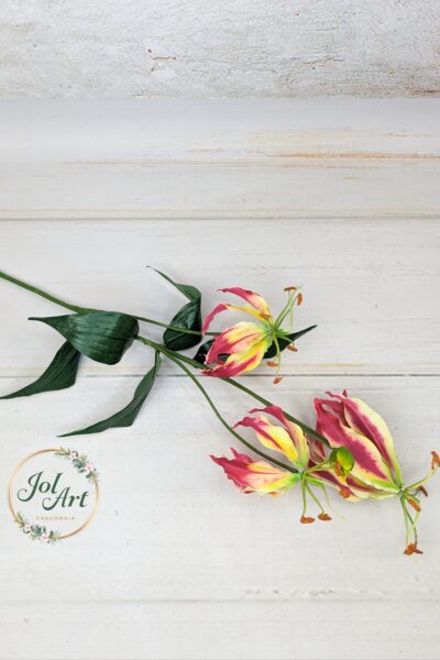 GLORIOZA gałązka sztuczna do kompozycji wazonu stroika 1 szt