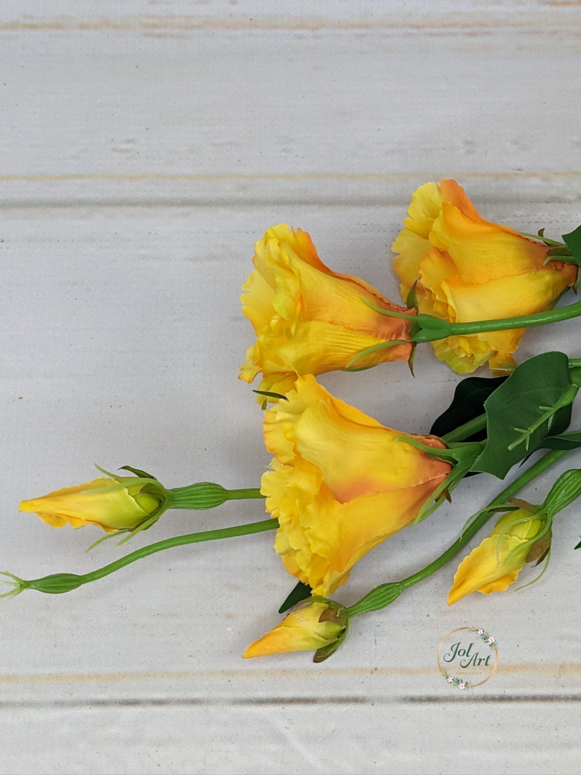 EUSTOMA gałązka sztuczna do kompozycji wazonu stroika 1 szt - obrazek 2